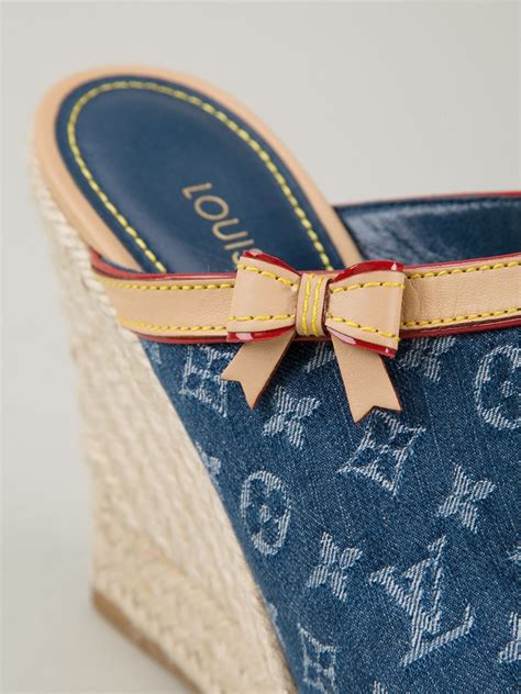 louis vuitton mules price|Louis Vuitton denim mules.